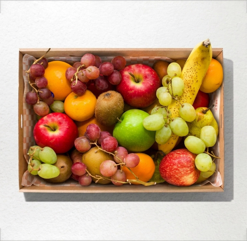 Whole Fruit Box from Double Dribble — whole seasonal fruit for grab-and-go, fresh and healthy — office morning tea & corporate catering in Christchurch