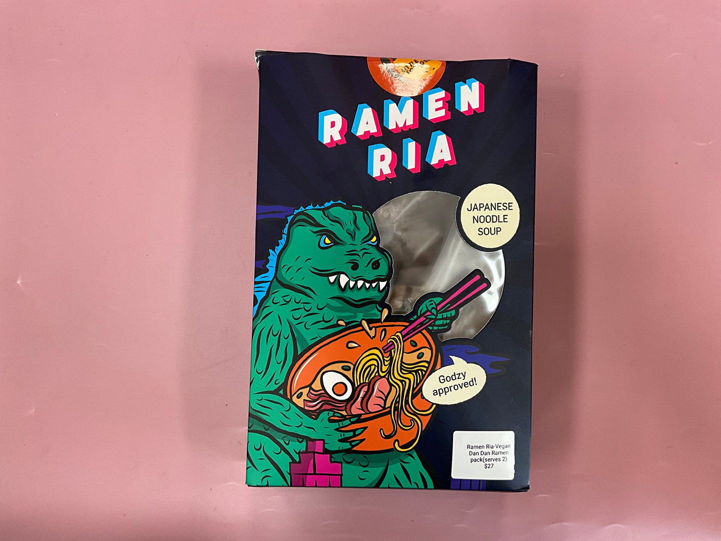 Ramen Ria vegan dan dan ramen pack