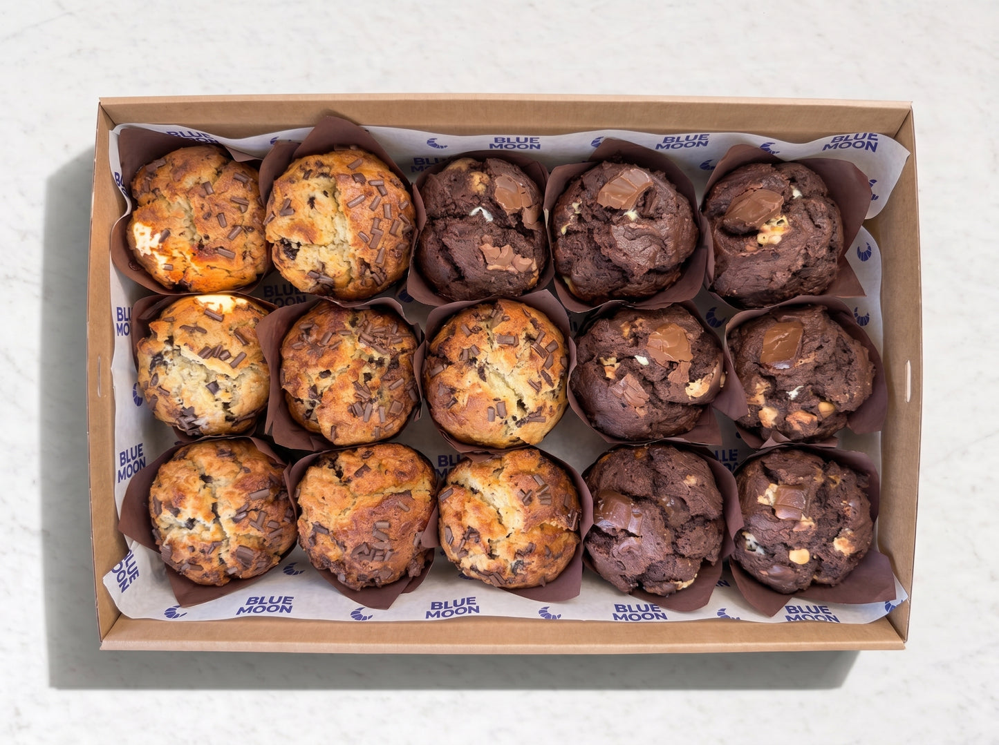 12-piece Mixed Bakes Platter from Double Dribble — fresh cafe bakes including scones, muffins, friands and cupcakes — office morning tea catering in Christchurch